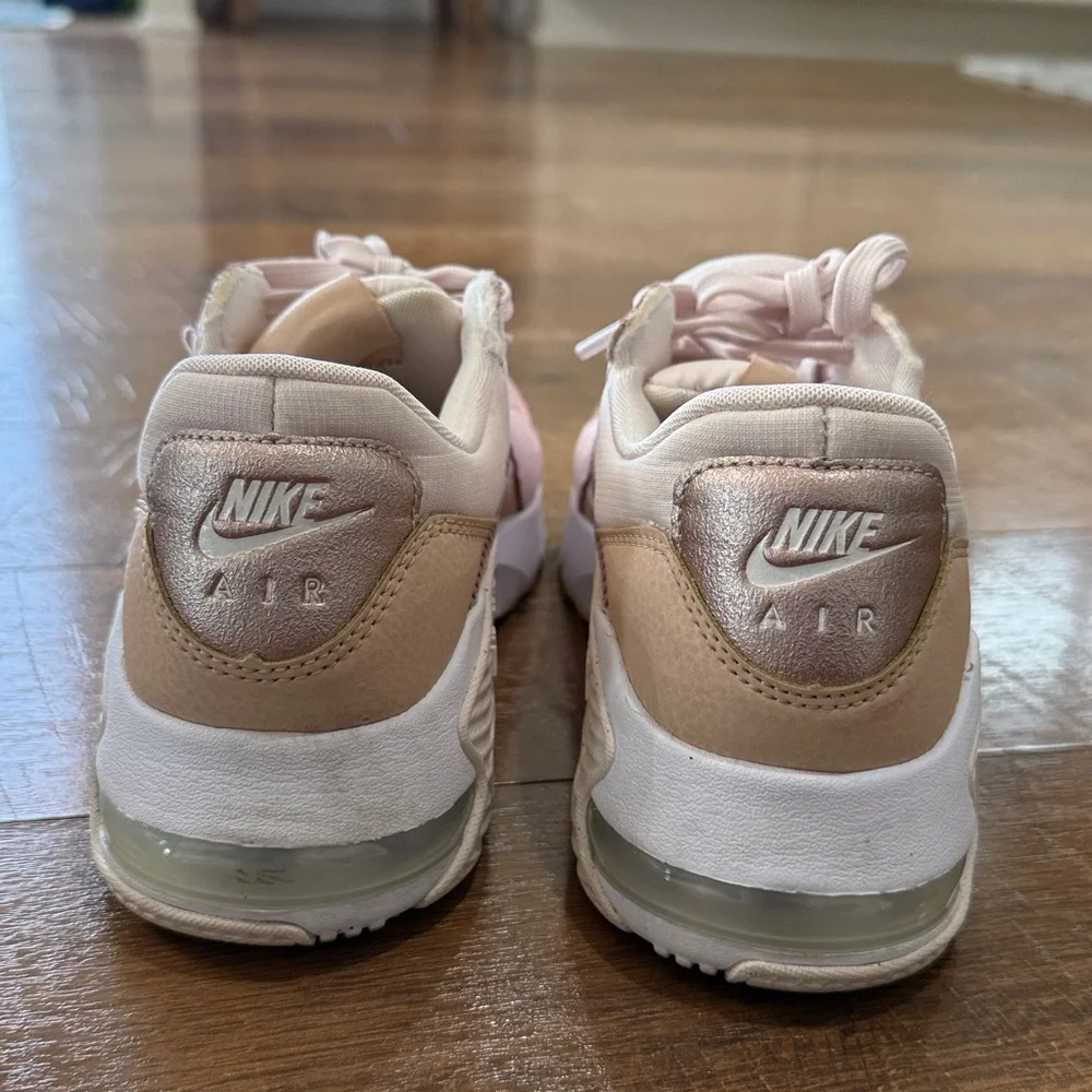 Nike Air Max Women's Sneakers - Light Pink and Beige